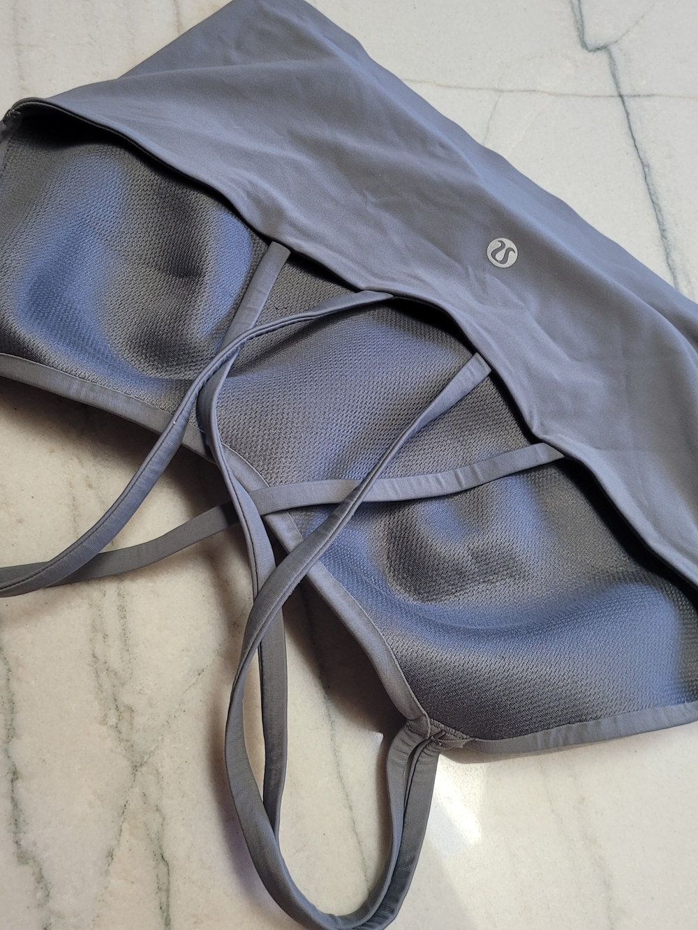 lululemon athletica Gray Sports Bra Top